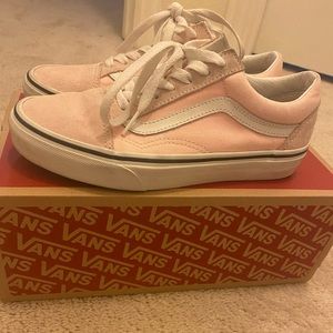 Pink old school vans